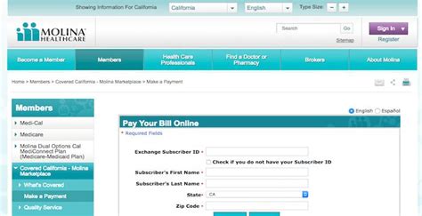 My Molina Member Portal Information.
